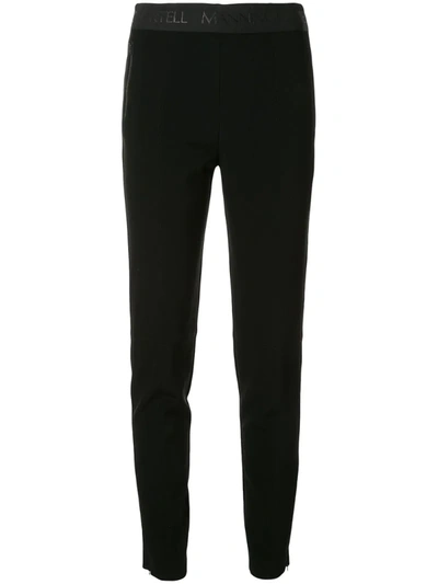 Manning Cartell Slim-fit Pull-on Trousers In Black