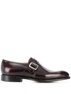 Church's Westbury Monk Shoes In Red