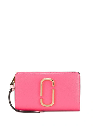 Marc Jacobs Snapshot Wallet In Pink