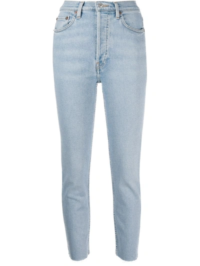 Re/done Slim-fit Jeans In Blue