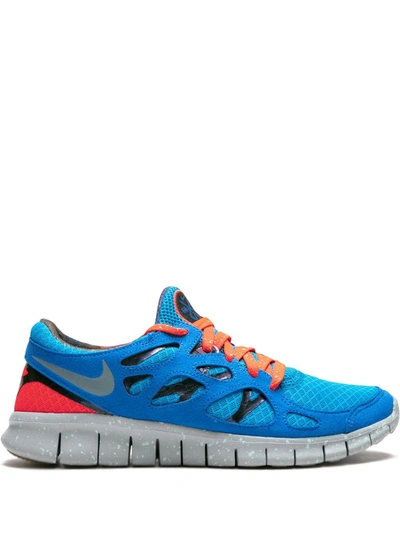 Nike Free Run 2 Sneakers In Blue