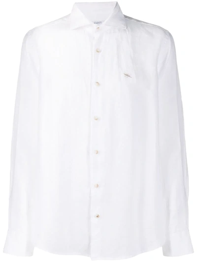 Seventy Long Sleeve Button Down Shirt In White