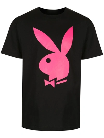 Anti Social Social Club X Playboy Print T-shirt In Black