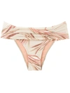 Lygia & Nanny Jasper Printed Bikini Bottom In Neutrals