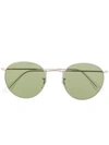 Ray Ban Round Tinted Sunglasses In Silver