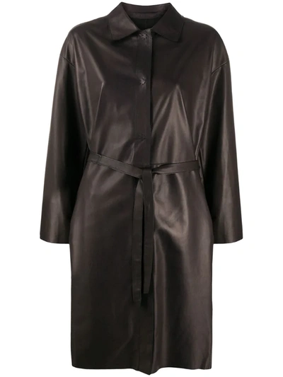 Salvatore Santoro Single Breasted Coat In Black