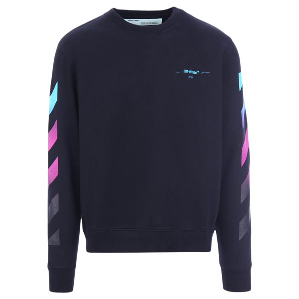 off white crewneck gradient