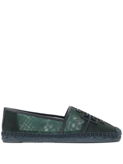 Tory Burch Ines Logo Espadrilles In Green