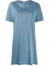 Filippa K Maddie Mini T-shirt Dress In Blue Heaven
