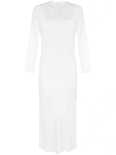 Sir Indre Sheer Layered Dress In White