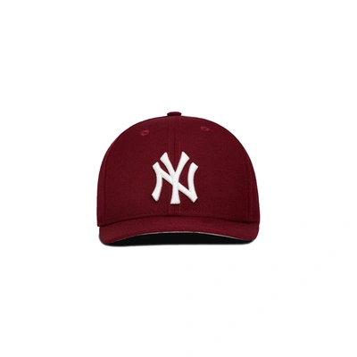 Pre-owned Kith  X New Era Low Prof 59fifty Yankees Cap Cardinal