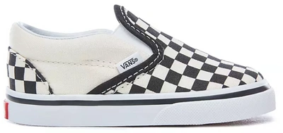Pre-owned Vans Classic Slip-on Checkerboard (td) In Black/white