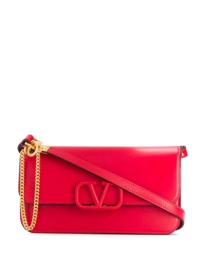 Valentino Garavani Small Vsling Crossbody Bag In Red