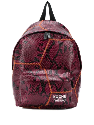 Koché X Eastpak Orbit Backpack In Purple