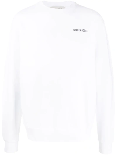 Golden Goose Dream Print Sweatshirt In White