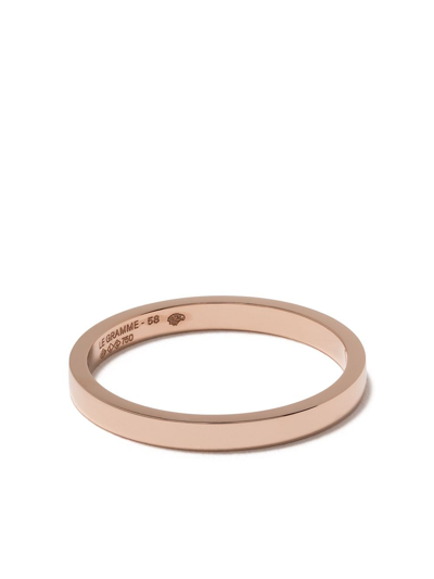 Le Gramme 18kt Red Gold 3g Band Ring