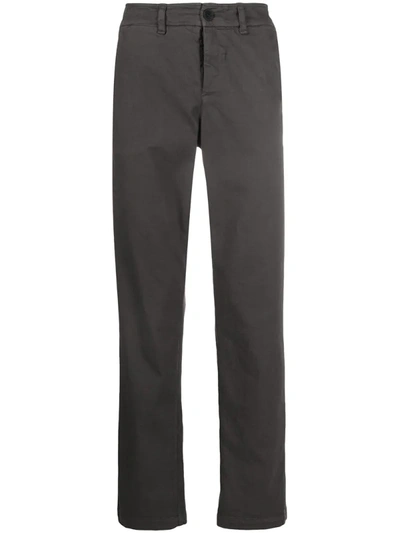 Transit Straight Leg Trousers In Green