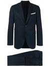 Neil Barrett Travel Two Piece Suit In Blue