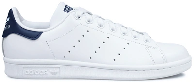 Pre-owned Adidas Originals Adidas Stan Smith White Navy (2020) (women's) In Cloud White/cloud White/collegiate Navy