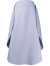 Stella Mccartney Anika Circular Skirt In Blue