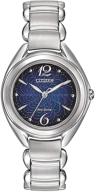 Pre-owned Citizen  Eco-drive Fe2070-84n In Stainless Steel