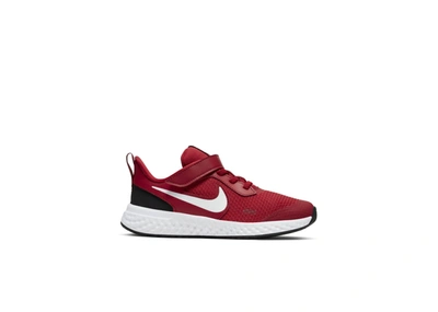 Pre-owned Nike Revolution 5 Gym Red (ps) In Gym Red/black/white