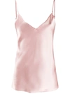 Sablyn Gloria Silk Tank Top In Pink