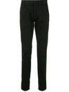 Emporio Armani Plain Classic Chinos In Black