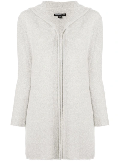 James Perse Lightweight Cashmere Cardigan In Grey