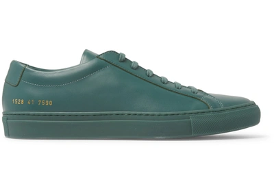 Pre-owned Common Projects Common Project Achilles Low Green