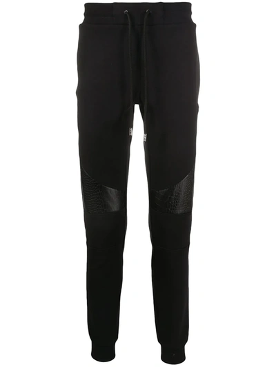 Philipp Plein Slim Fit Track Trousers In Black