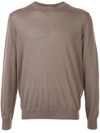 Giorgio Armani Cashmere Jumper In Brown