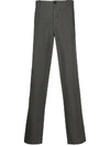 Transit Tailored Straight-leg Trousers In Grey
