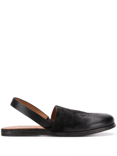 Marsèll Slingback Closed-toe Sandals In Black