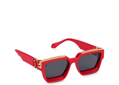 Louis Vuitton 1.1 Millionaires Sunglasses, Red