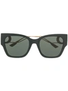 Dior 30montaigne1 Square-frame Sunglasses In Green