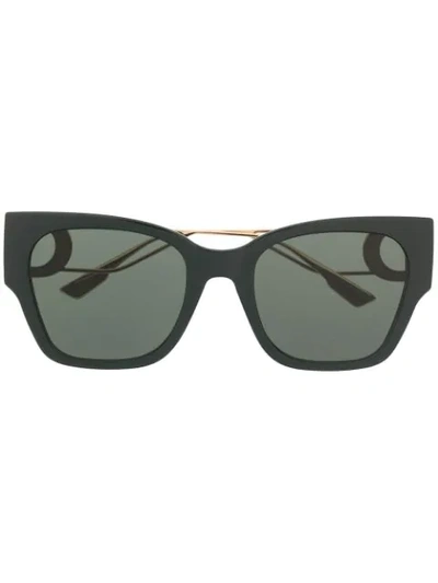 Dior 30montaigne1 Square-frame Sunglasses In Green