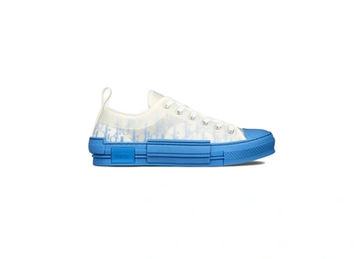 Pre-owned Dior  B23 Low Top Gradient Blue