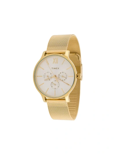 Timex Transcend 38mm Watch In Gold
