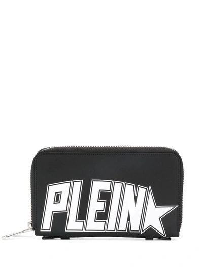 Philipp Plein Plein Star Continental Wallet In Black