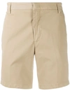 Dondup Manheim Chino Shorts In Neutrals