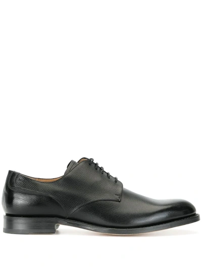 Bally Classic Derby Shoes In Black