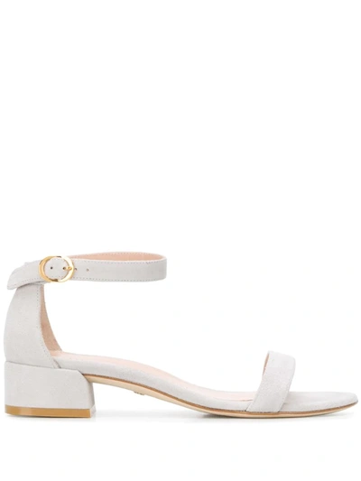 Stuart Weitzman Nudistjune 40mm Sandals In Neutrals