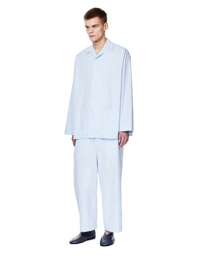 Jil Sander Light Blue Cotton Pajamas