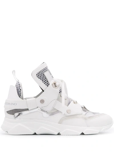 Ermanno Scervino Chunky High-top Trainers In White