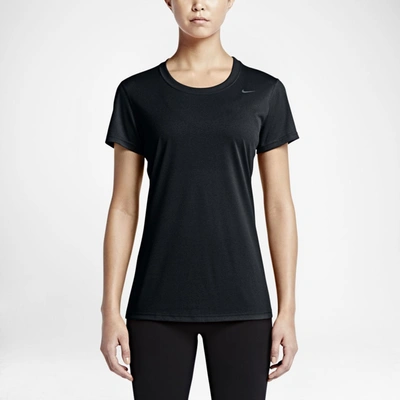 Nike Legend Women's Short Sleeve Training Top (black) - Clearance Sale In Black,cool Grey