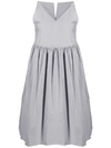 Sofie D'hoore Sleeveless Flared Midi Dress In Grey