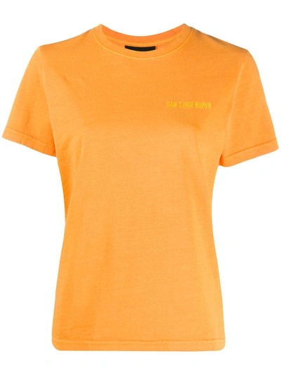 Han Kjobenhavn Short Sleeve T-shirt In Orange