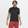 Nike Court Dri-fit Men's Tennis Polo In Black,black,black