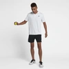Nike Court Dri-fit Men's Tennis Polo In White,white,white
